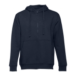 Sweats sérigraphiés en coton et polyester 320 g/m² THC Amsterdam couleur bleu marine