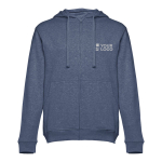 Sweats sérigraphiés en coton et polyester 320 g/m² THC Amsterdam avec zone d'impression