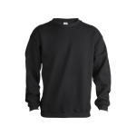 Sweat économique à coloris vifs en coton et polyester 280 g/m² Keya couleur noir