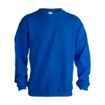 Sweat économique à coloris vifs en coton et polyester 280 g/m² Keya couleur bleu première vue