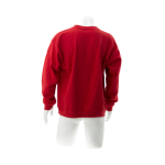 Sweat économique à coloris vifs en coton et polyester 280 g/m² Keya couleur rouge troisième vue