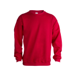 Sweat économique à coloris vifs en coton et polyester 280 g/m² Keya couleur rouge