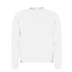 Sweat économique à coloris vifs en coton et polyester 280 g/m² Keya couleur blanc première vue