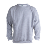 Sweat économique à coloris vifs en coton et polyester 280 g/m² Keya couleur gris première vue