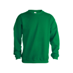 Sweat économique à coloris vifs en coton et polyester 280 g/m² Keya couleur vert