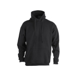 Sweats personnalisés en coton et polyester 280 g/m² Keya couleur noir première vue