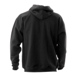 Sweats personnalisés en coton et polyester 280 g/m² Keya couleur noir