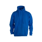 Sweats personnalisés en coton et polyester 280 g/m² Keya couleur bleu première vue