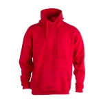 Sweats personnalisés en coton et polyester 280 g/m² Keya couleur rouge