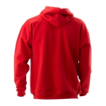 Sweats personnalisés en coton et polyester 280 g/m² Keya couleur rouge