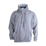 Sweats personnalisés en coton et polyester 280 g/m² Keya couleur gris première vue