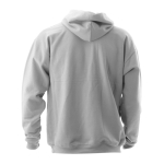Sweats personnalisés en coton et polyester 280 g/m² Keya couleur gris