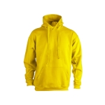 Sweats personnalisés en coton et polyester 280 g/m² Keya couleur jaune première vue