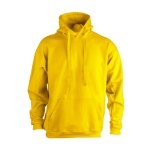 Sweats personnalisés en coton et polyester 280 g/m² Keya couleur jaune première vue