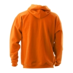 Sweats personnalisés en coton et polyester 280 g/m² Keya couleur orange