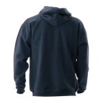Sweats personnalisés en coton et polyester 280 g/m² Keya couleur bleu foncé