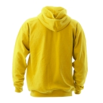 Sweats à capuche économiques en coton et polyester 280 g/m² Keya couleur jaune