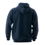 Sweats à capuche économiques en coton et polyester 280 g/m² Keya couleur bleu foncé