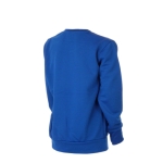 Sweat technique pour enfant mixte en polyester 265 g/m2 Roma Basic couleur bleu