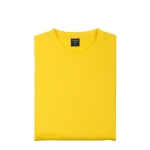Sweat technique pour enfant mixte en polyester 265 g/m2 Roma Basic couleur jaune première vue