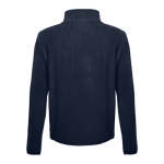Polaires unisexes personnalisées en polyester 260 g/m² THC Vienna couleur bleu marine