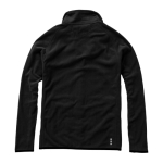 Vestes sérigraphiées en microfibre et polyester 190 g/m² Elevate Life couleur noir