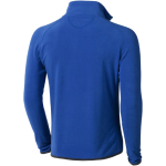 Vestes sérigraphiées en microfibre et polyester 190 g/m² Elevate Life couleur bleu vue arrière
