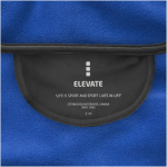 Vestes sérigraphiées en microfibre et polyester 190 g/m² Elevate Life couleur bleu vue détail 3