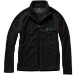 Vestes sérigraphiées en microfibre et polyester 190 g/m² Elevate Life vue impression sérigraphique