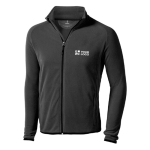 Polaire pour entreprise sérigraphiée microfibre et polyester 190 g/m² avec zone d'impression