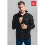 Polaires brodés personnalisés en polyester 260 g/m² THC Helsinki couleur noir vue image ambiance
