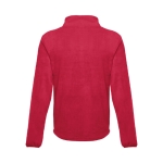 Polaires brodés personnalisés en polyester 260 g/m² THC Helsinki couleur rouge deuxième vue