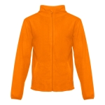 Polaires brodés personnalisés en polyester 260 g/m² THC Helsinki couleur orange