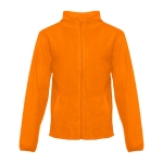 Polaires brodés personnalisés en polyester 260 g/m² THC Helsinki couleur orange première vue