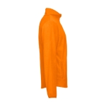 Polaires brodés personnalisés en polyester 260 g/m² THC Helsinki couleur orange troisième vue