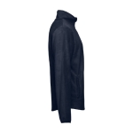Polaires brodés personnalisés en polyester 260 g/m² THC Helsinki couleur bleu marine troisième vue