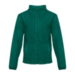Polaires brodés personnalisés en polyester 260 g/m² THC Helsinki couleur vert foncé première vue