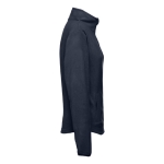 Veste polaire cintrée pour femmes en polyester 260 g/m² THC Helsinki couleur bleu marine troisième vue