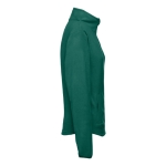 Veste polaire cintrée pour femmes en polyester 260 g/m² THC Helsinki couleur vert foncé troisième vue