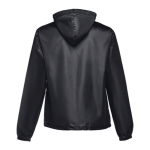 Vestes coupe-vent unisexes basiques en polyester 65 g/m² THC Dublin couleur noir