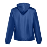 Vestes coupe-vent unisexes basiques en polyester 65 g/m² THC Dublin couleur bleu