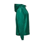 Vestes coupe-vent unisexes basiques en polyester 65 g/m² THC Dublin couleur vert foncé troisième vue