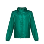 Vestes coupe-vent pour enfants en polyester 65 g/m² THC Dublin Kids couleur vert foncé
