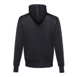 Vestes à capuche personnalisées en polyester 280 g/m² THC Skopje couleur noir
