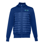 Vestes à capuche personnalisées en polyester 280 g/m² THC Skopje avec zone d'impression