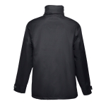 Manteau doudoune imperméable personnalisé en polyester THC Liubliana couleur noir