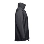 Manteau doudoune imperméable personnalisé en polyester THC Liubliana couleur noir