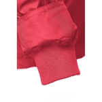 Manteau doudoune imperméable personnalisé en polyester THC Liubliana couleur rouge cinquième vue