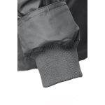 Manteau doudoune imperméable personnalisé en polyester THC Liubliana couleur gris cinquième vue