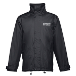 Manteau doudoune imperméable personnalisé en polyester THC Liubliana avec zone d'impression